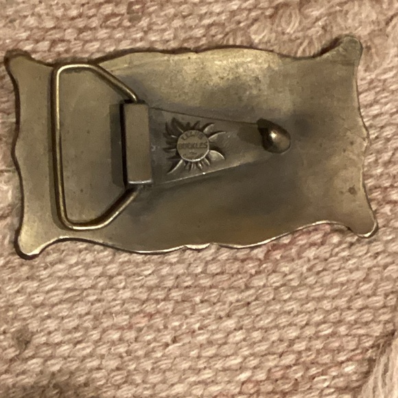 LEWIS BUCKLES CHICAGO BRASS *THE WORLD’S FIRST ELGIN 1914” BELT BUCKLE - Picture 5 of 5